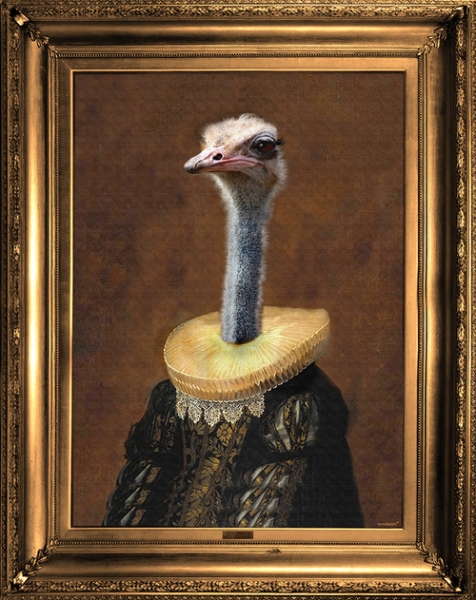 'Senora Emanuela' Canvas